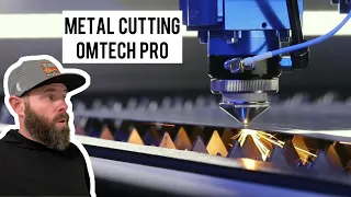 OMTech Pro 150w Hybrid - Metal Cutting on a Co2 Laser