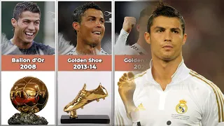 Cristiano Ronaldo | Cristiano Ronaldo career awards 2002-2023