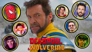 ALL CAMEOS in Deadpool and Wolverine - Human Torch, Gambit, X-23 and MORE!!