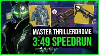 3:49 THRILLADROME MASTER LOST SECTOR SPEEDRUN Destiny 2 Sseason of Defiance