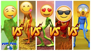 Speed Dance Challenge Dame Tu Cosita vs El Taiger vs Patila vs Chocobodi vs Alex | PUMPUM