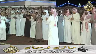 محاورة الشاعر حبيب العازمي و  راشد السحيمي في حفل الشيخ منور بن نوار المعبدي بمناسبة زواج أبنه محمد