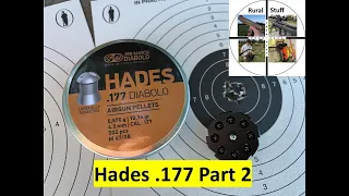 JSB Hades .177 Compared to JSB Heavy Pellets Wildcat mk2 part 2