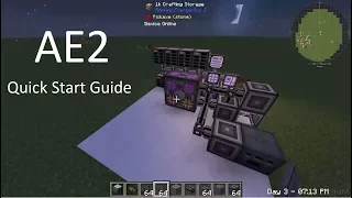 Applied Energistics 2: Quick Start Guide!