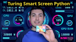 How To Install Turing Smart Screen Python System Monitor & Library For Linux