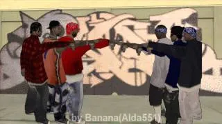 Bloodz vs. Cripz [GTA SAN ANDREAS MODIFICATION]