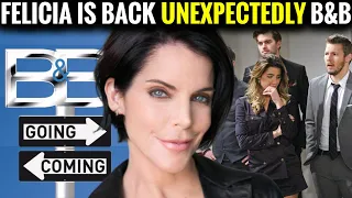 Felicia is back unexpectedly CBS The Bold and the Beautiful Spoilers