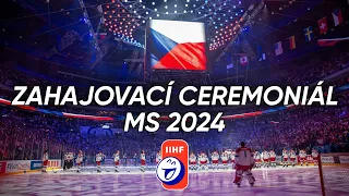 Zahajovací ceremoniál MS v hokeji 2024 🤩🇨🇿