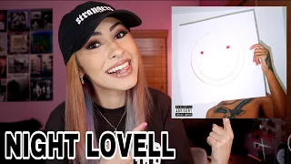 REACTING TO NIGHT LOVELL "JUST SAY YOU DON'T CARE"