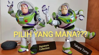 Review: Buzz Lightyear Toy Story Signature Collection (Thinkway Toy) Vs Takara Tomy Talking Figure