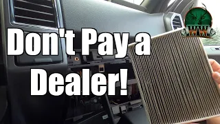 How to Replace In Cabin Air Filter on a Ford F150