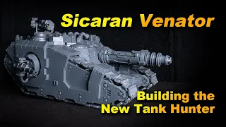 Building the NEW Sicaran Venator Tank Hunter for Horus Heresy