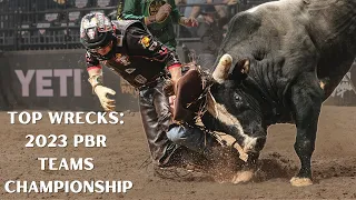 High-Octane Action: The Most Thrilling Wrecks of the 2023 PBR Teams Championship.