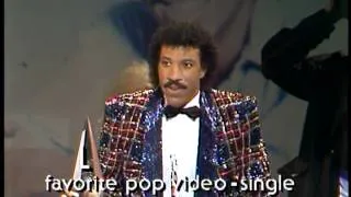 Lionel Richie Wins Pop Video Single-AMA 1985
