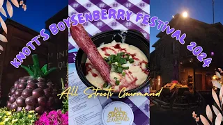 Knott's Boysenberry Fest 2024 ~ allstreetsgourmand.com