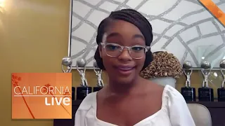 'Blackish' Star Marsai Martin Wants Kids to Stay Positive in Quarantine | California Live | NBCLA