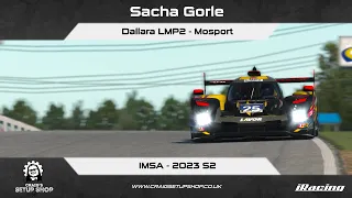 iRacing - 23S2 - Dallara LMP2 - IMSA - Mosport - SG