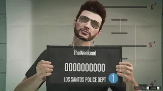 Designing a handsome character in GTA  V online.