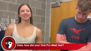 Kate Douglass Talks First Meet as a Pro, Team USA Relay Camp