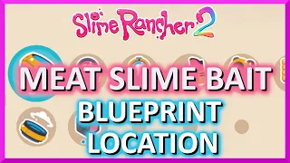 Meat Slime Bait Blueprint Location - Slime Rancher 2