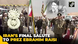 Iran pays final salute to President Ebrahim Raisi with teary-eyes