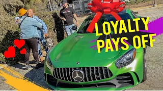 She Was LOYAL to HIM 😇👍🏼 - We Gave Them a $150,000 Car!