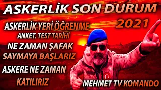 Askerlik İçin Şafak Saymaya Ne Zaman Başlayacağız? Askerlik son dakika haberleri mehmet tv komando