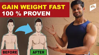 HOW TO GAIN WEIGHT FAST || UNDERWEIGHT TO MUSCULAR || 10 PROVEN TIPS ||