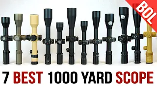 Top 7 Best 1000 Yard Scope For The Money