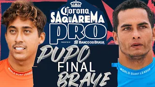 Samuel Pupo vs Mihimana Braye | Corona Saquarema Pro 2023 - Final Heat Replay