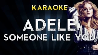 Adele - Someone Like You | Lower Key Karaoke Instrumental Lyrics Cover Sing Along