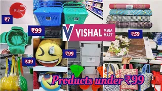Dmart latest kitchen products under ₹99 starting ₹7 @ Vishal mart, organisers, cleaning & kids items