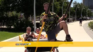 Power Rickshaw rolling in Kelowna