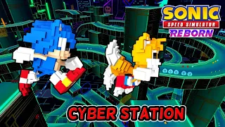 CYBER STATION WORLD + PIXEL SONIC DRIP | Sonic Speed Simulator