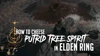 How to Cheese Putrid Tree Spirit at Haligtree in Elden Ring (Easy Kill)