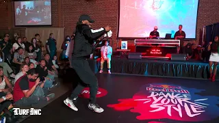 Cece vs Krow TOP 8 TURFinc Red Bull Dance Your Style Oakland #turfinc #redbulldanceyourstyle