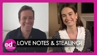 REBECCA: Lily James & Armie Hammer Talk Stealing, Being Clumsy and Sending Love Notes