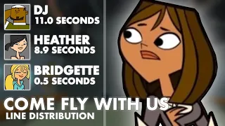Total Drama World Tour - Come Fly With Us (Line Distribution)