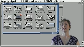 Mum Tries Out AmigaOS 3.1 (1993)