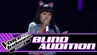 Zahrah - Reflection | Blind Auditions | The Voice Kids Indonesia Season 3 GTV 2018