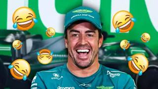 FERNANDO ALONSO MOMENTOS GRACIOSOS 😂