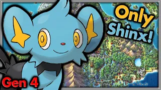 Can I Beat Pokemon Platinum with ONLY Shinx? 🔴 Pokemon Challenges ► NO ITEMS IN BATTLE