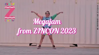 Zumba Warm up ZINCON 2023 DJ Dani Acosta Megajam #djdaniacosta #zincon2023 choreo Wendy Dance