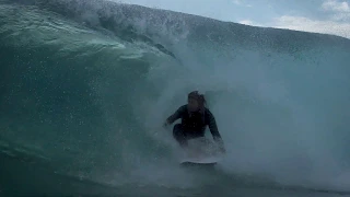 Mark Occhilupo and sons at Snapper