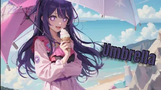 Nightcore - Umbrella (Lyrics)