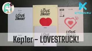 Unboxing Kep1er 케플러 LOVESTRUCK! | Ktown4u POBs