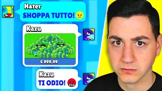 SONO OBBLIGATO A FARE QUELLO CHE DICE IL MIO HATER SU BRAWL STARS!