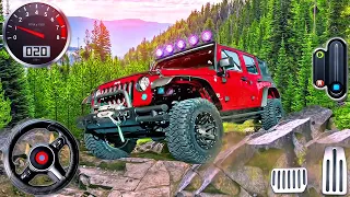 Offroad Jeep Driving Simulator - Luxury SUV 4x4 Prado Stunts - Android GamePlay #3
