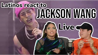 Latinos react to JACKSON WANG - ON THE ROCKS live | reaction video FEATURE FRIDAY ✌