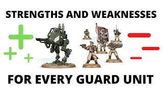 Every Imperial Guard Unit - Strengths and Weaknesses for the Astra Militarum